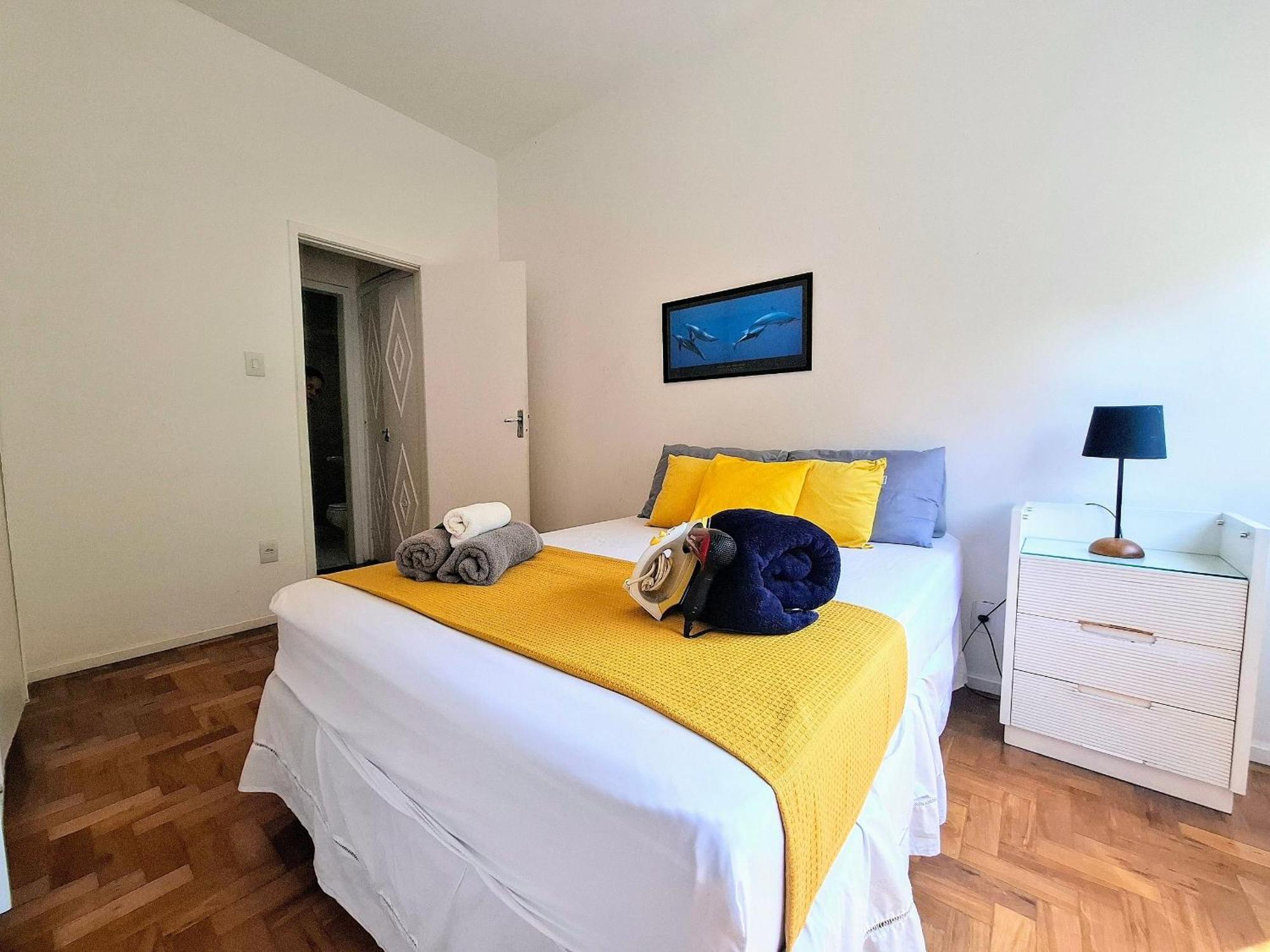 Master Copacabana - 5 Hospedes, Conforto E Praia. Appartement